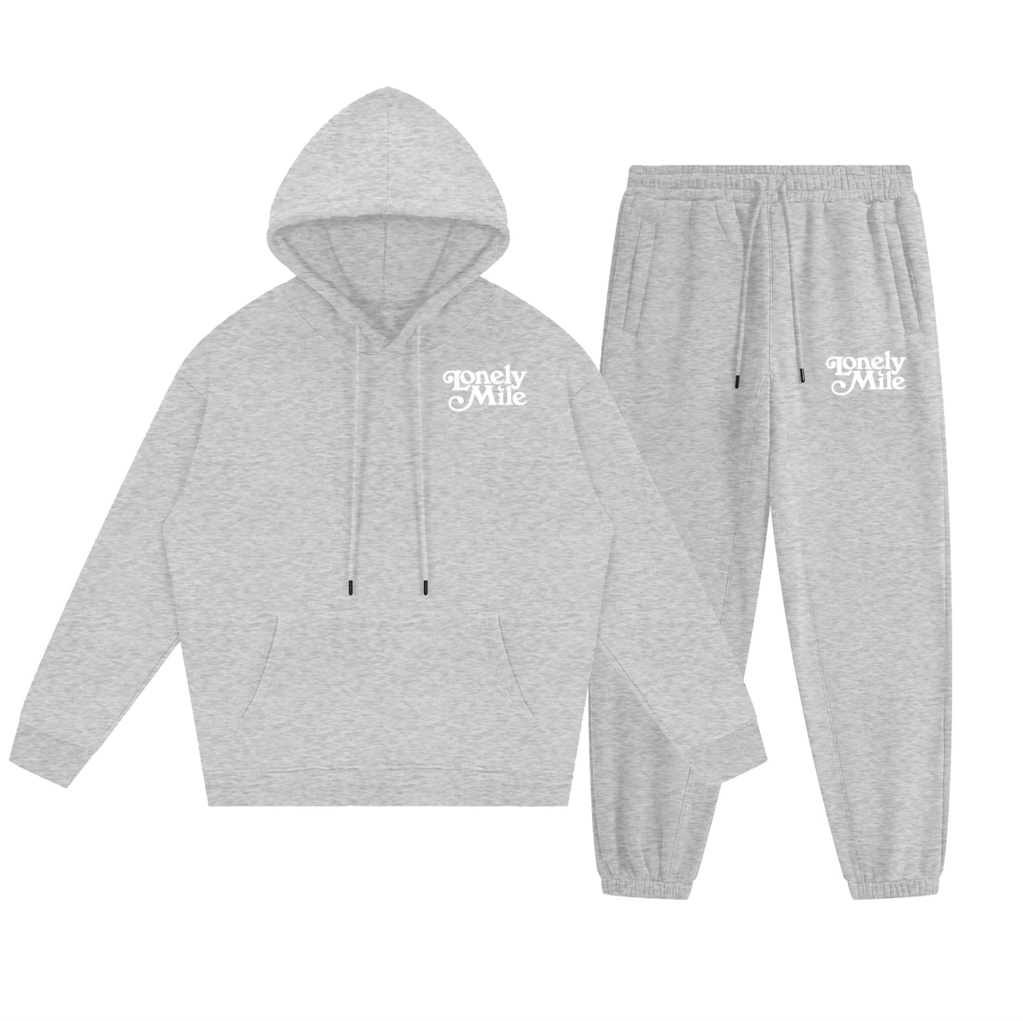 Flower Gray Athletic Set