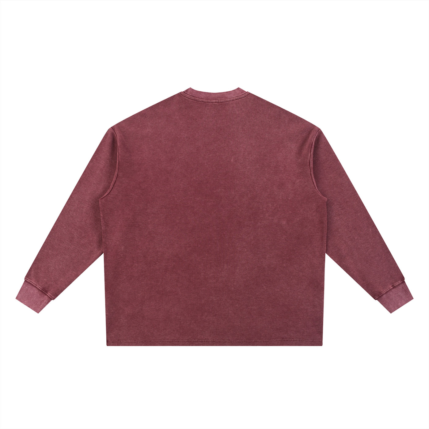 Oversized Waffle Long Sleeve
