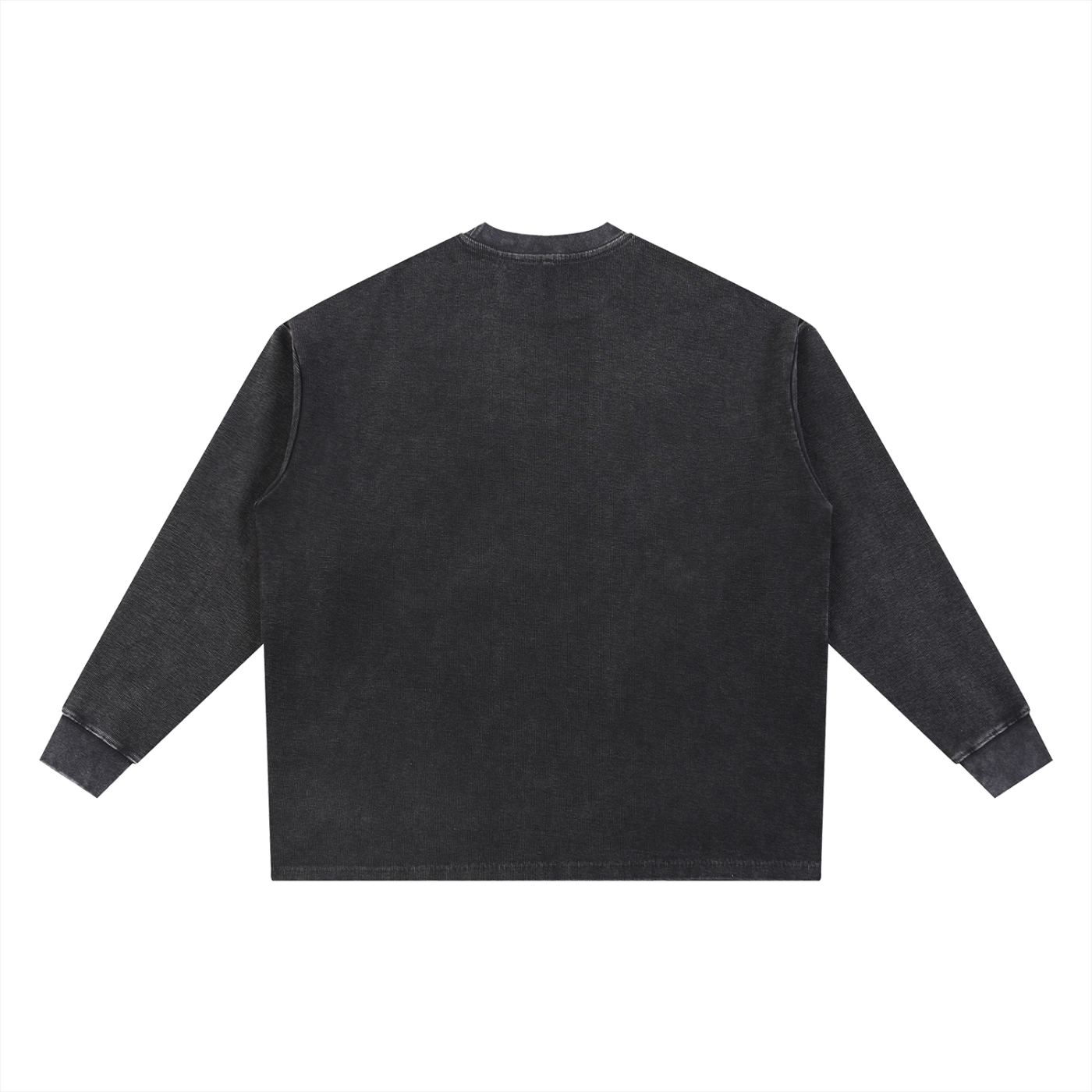 Oversized Waffle Long Sleeve