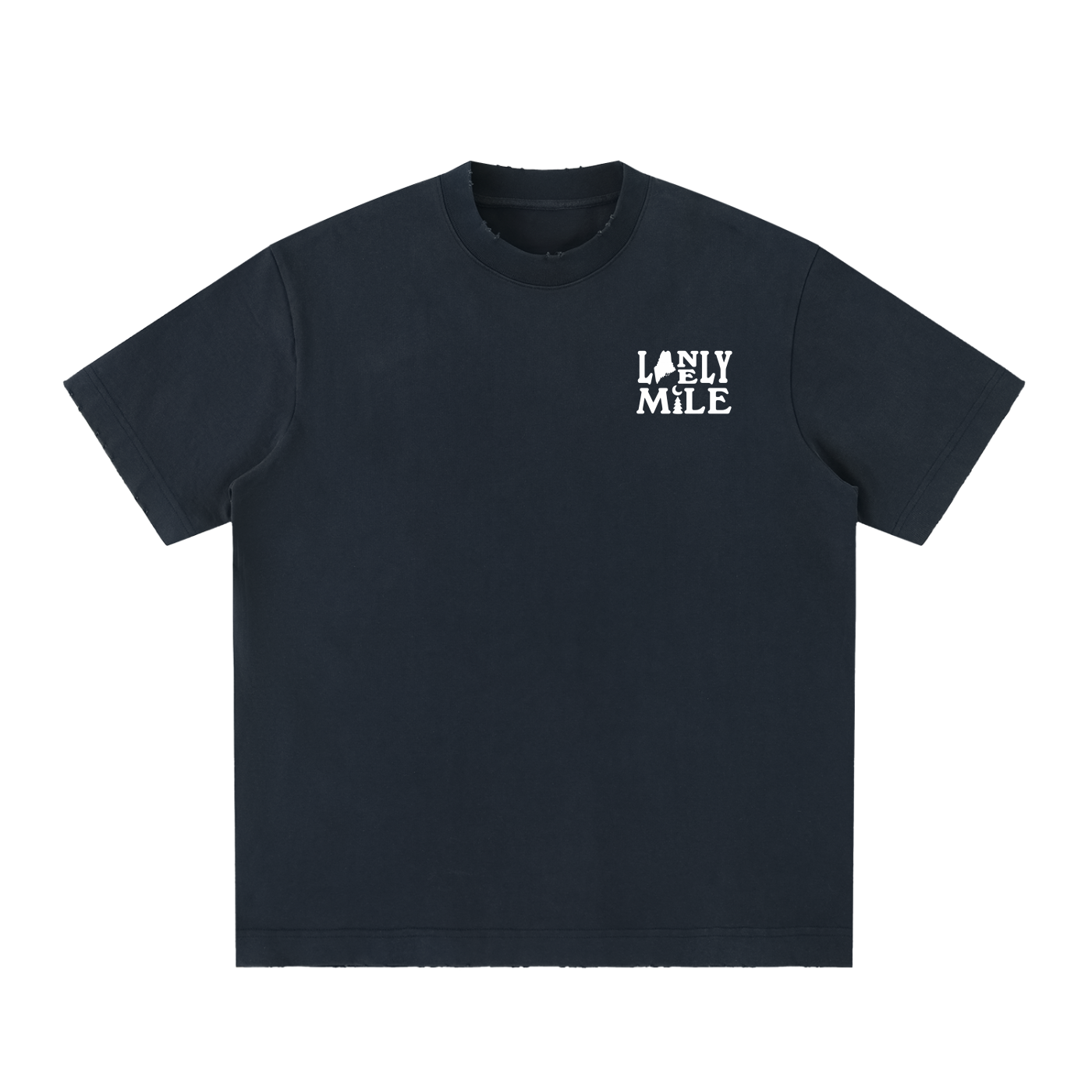 Maine Moose Heavyweight Frayed T-Shirt