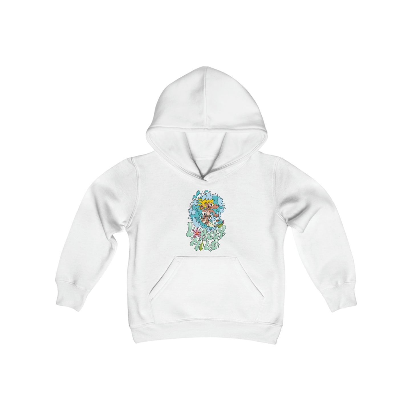 Secluded Surf Youth Hoodie