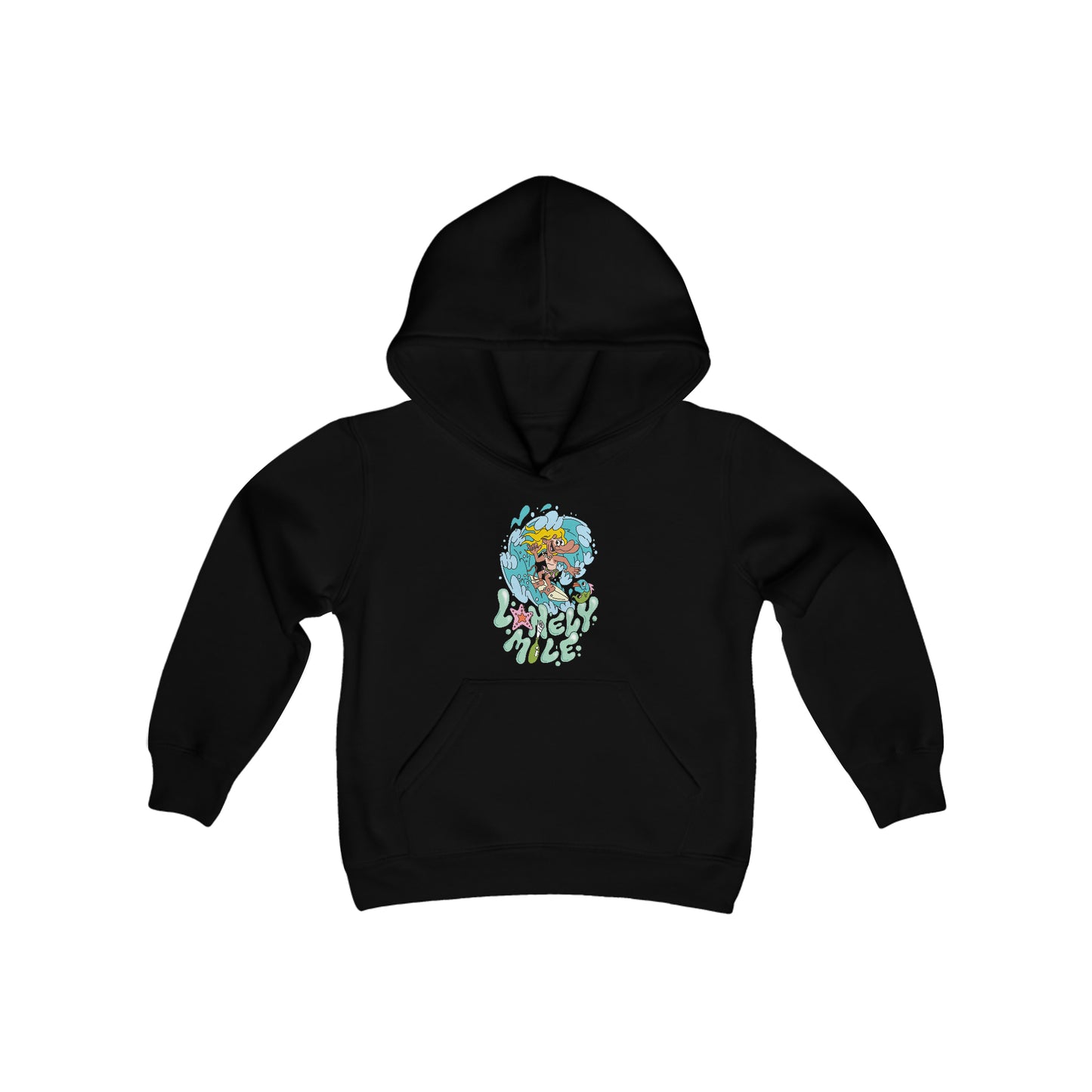 Secluded Surf Youth Hoodie