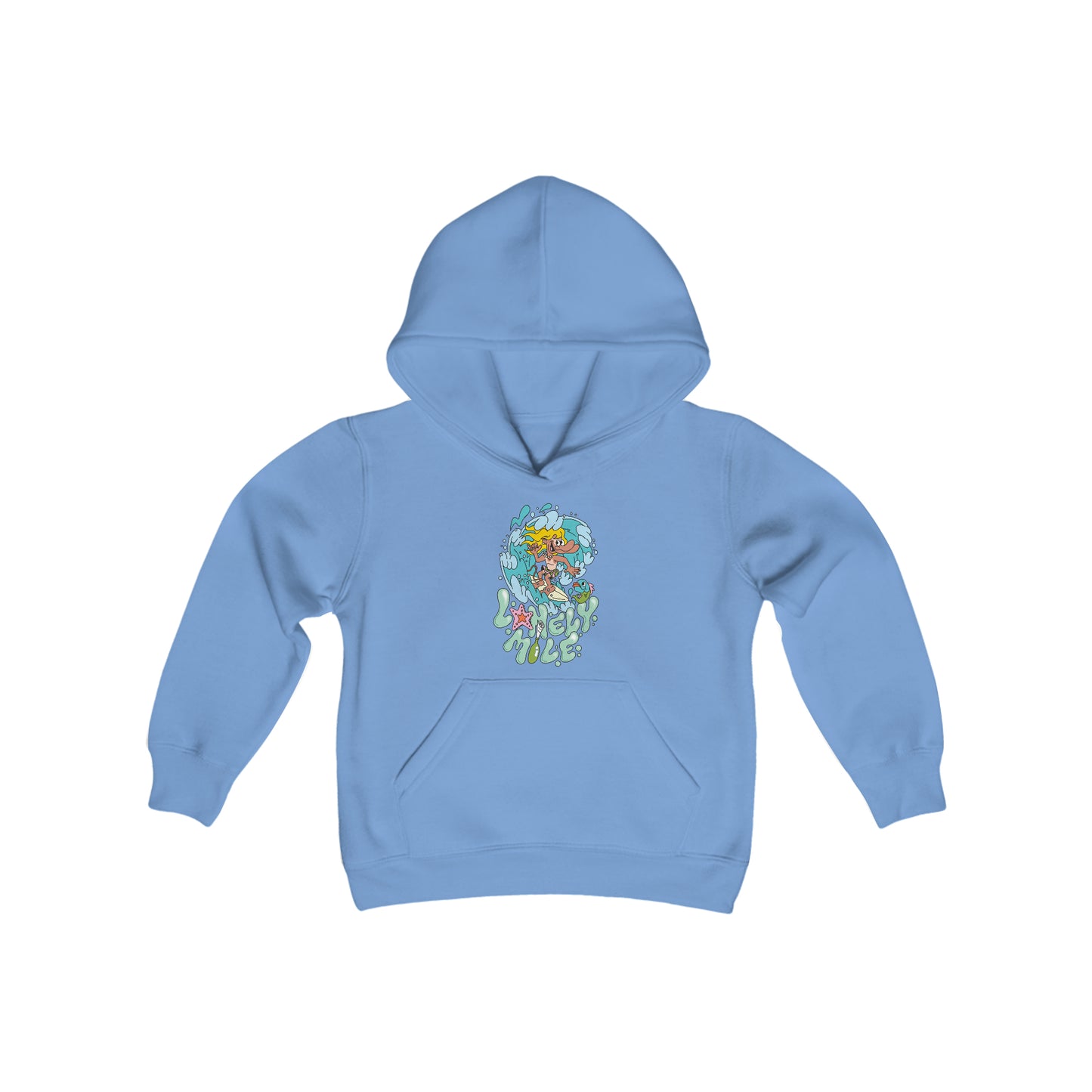 Secluded Surf Youth Hoodie