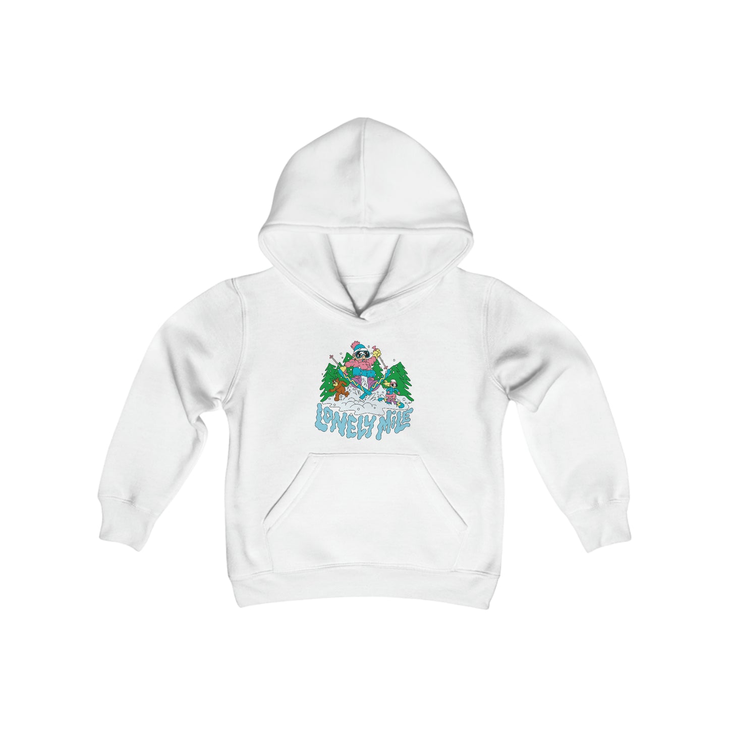 Sketchy Slopes Youth Hoodie