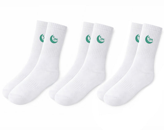 Embroidered Socks 3PK