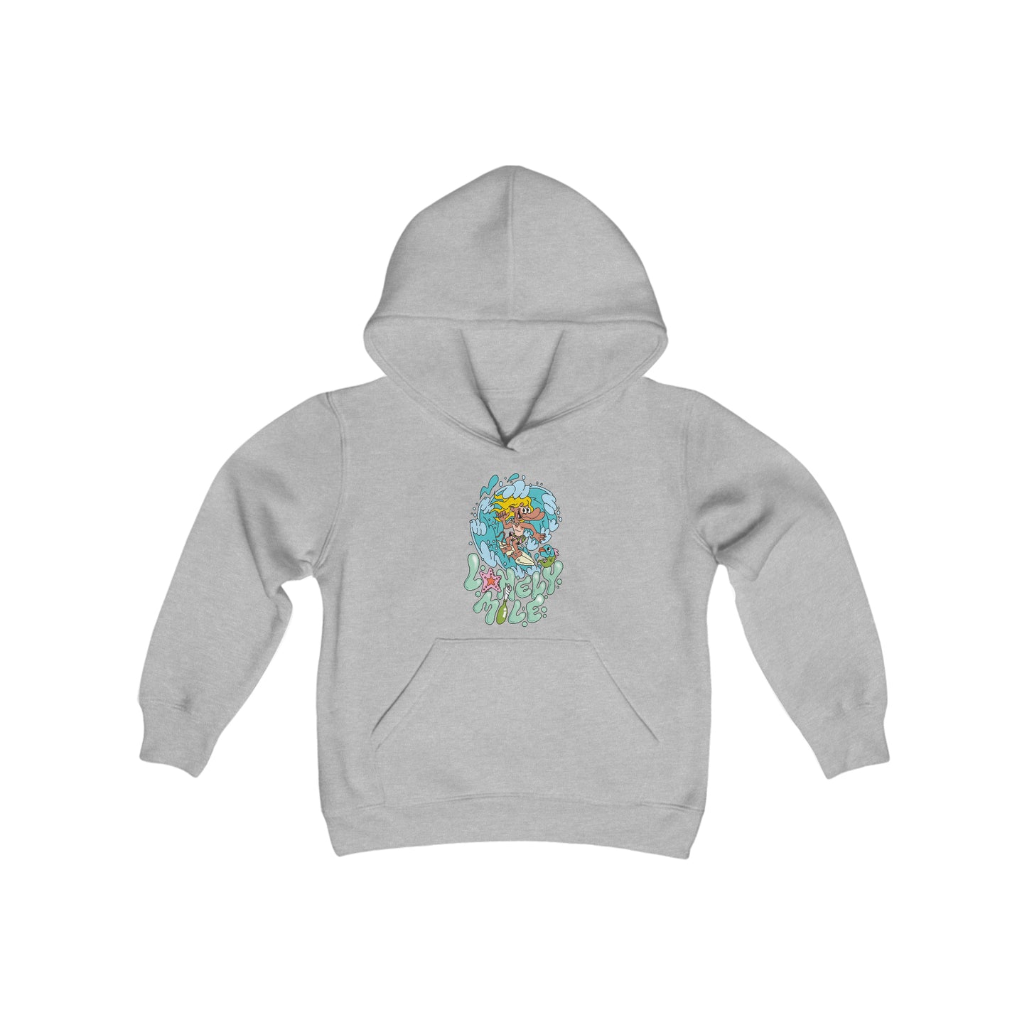 Secluded Surf Youth Hoodie