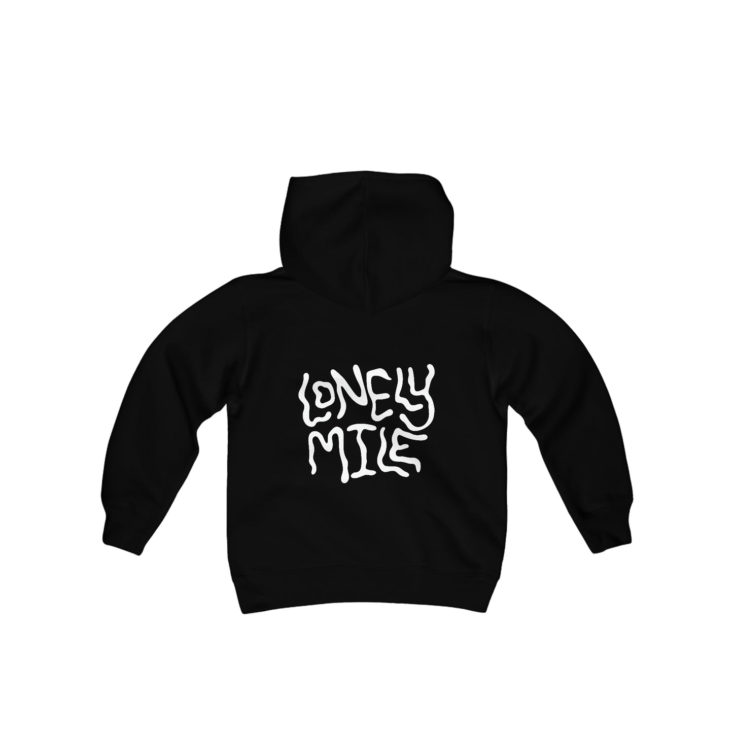 Lonely Mile Front & Back Print Youth Hoodie