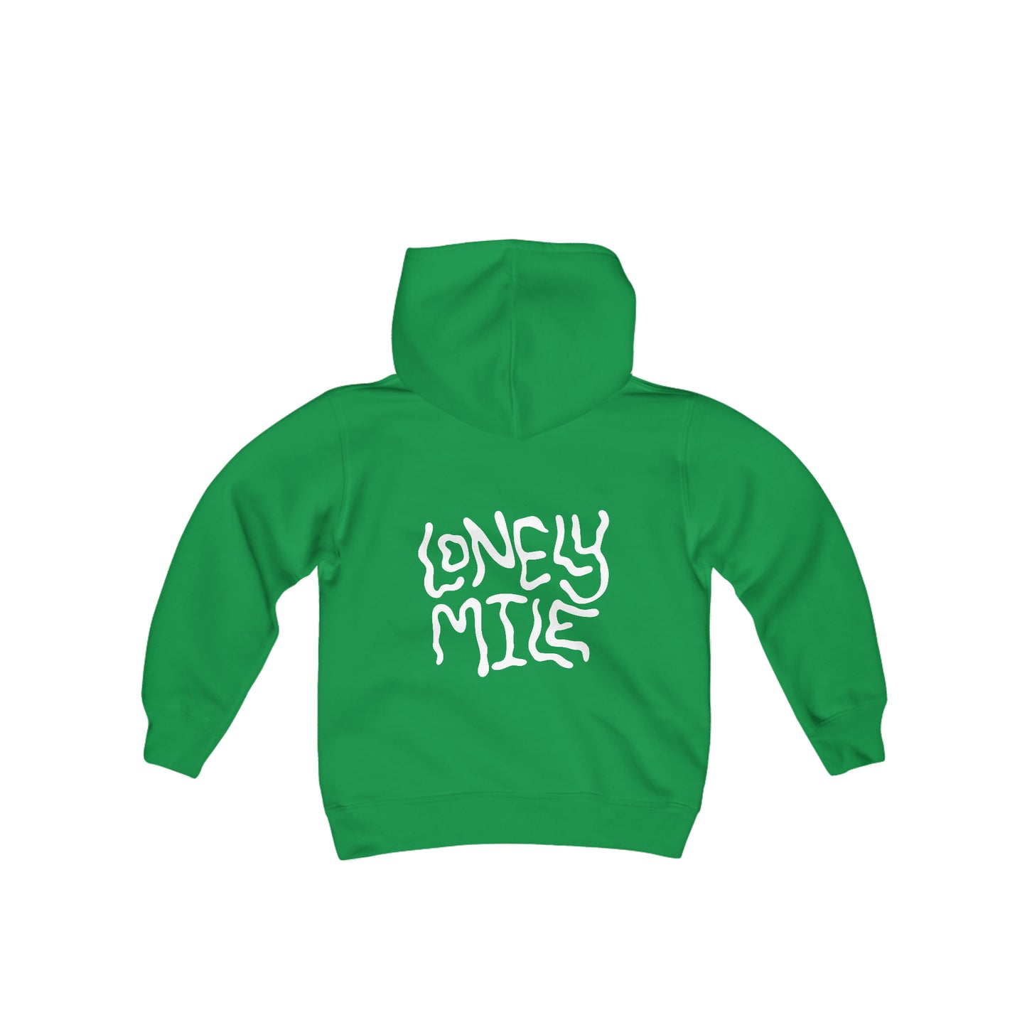 Lonely Mile Front & Back Print Youth Hoodie