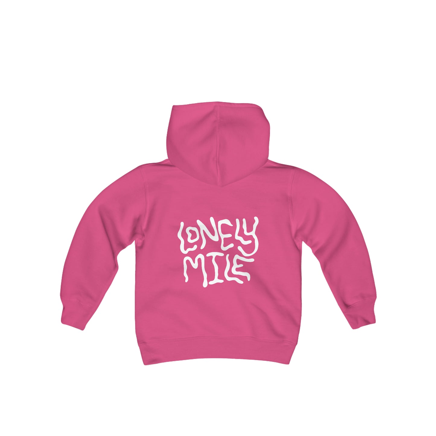 Lonely Mile Front & Back Print Youth Hoodie