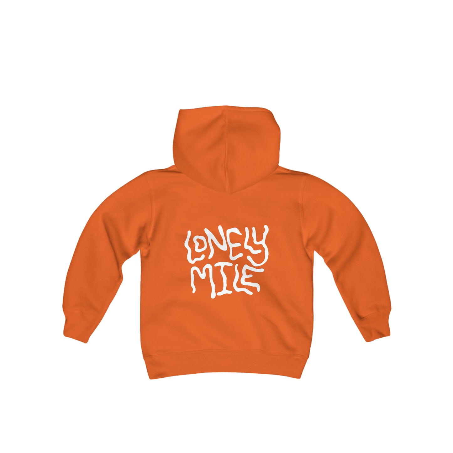 Lonely Mile Front & Back Print Youth Hoodie