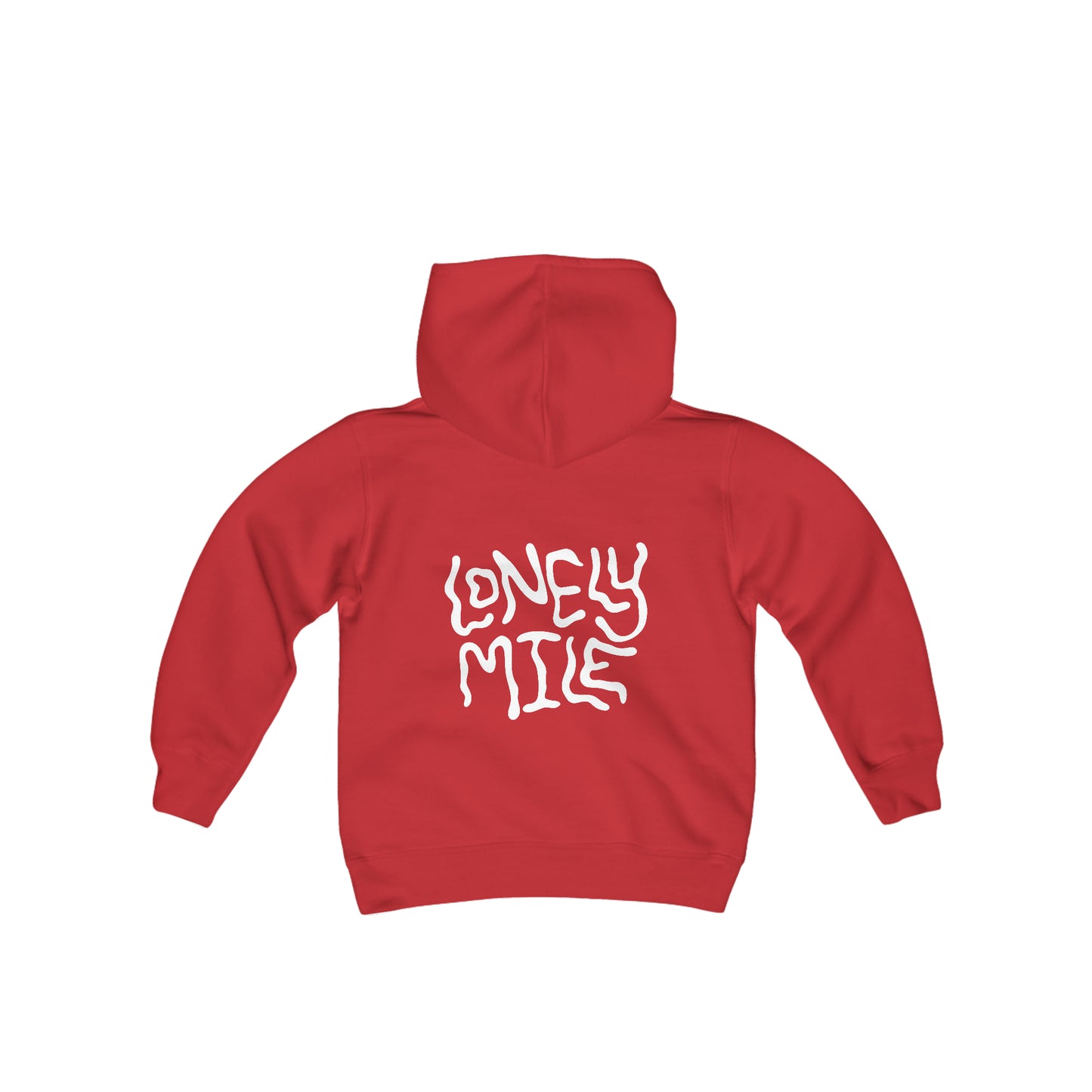 Lonely Mile Front & Back Print Youth Hoodie