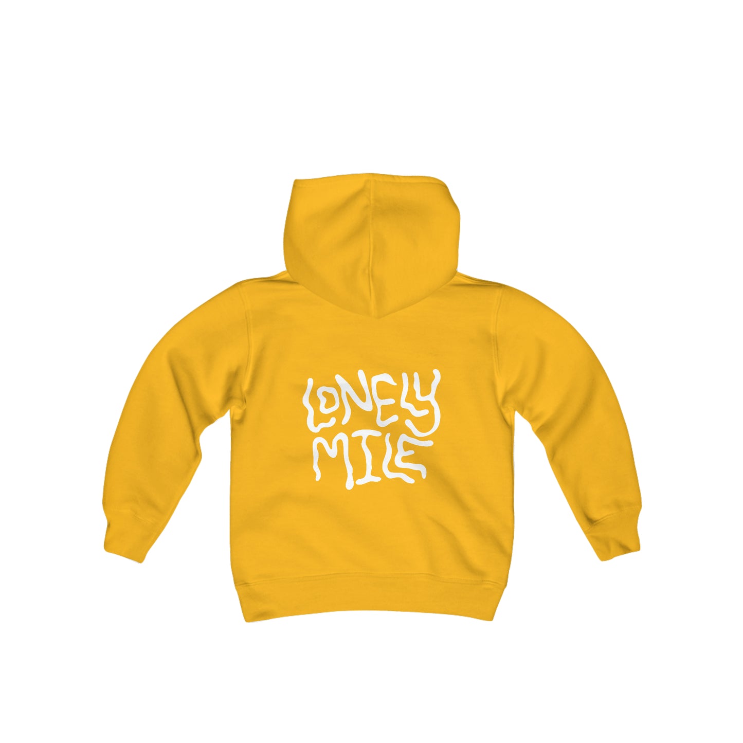 Lonely Mile Front & Back Print Youth Hoodie