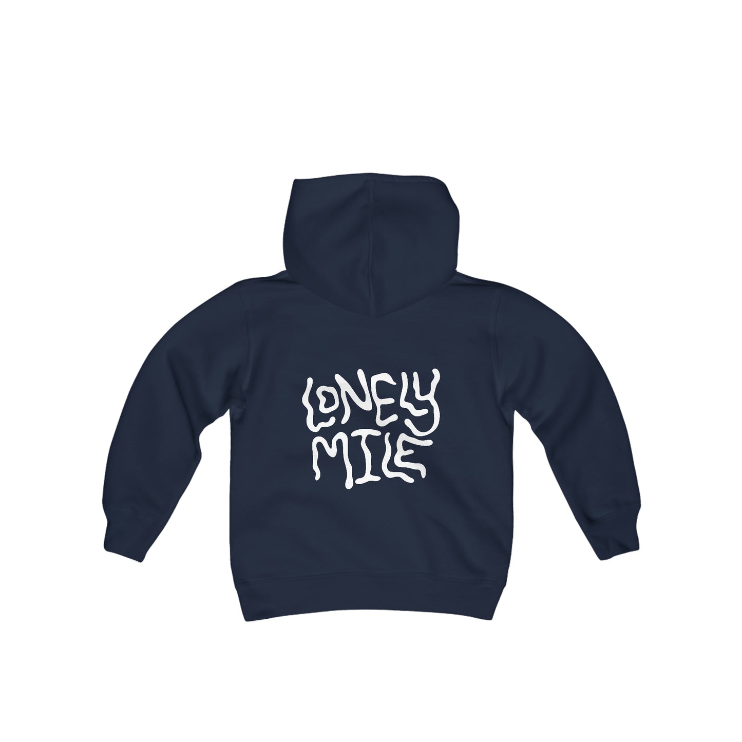 Lonely Mile Front & Back Print Youth Hoodie