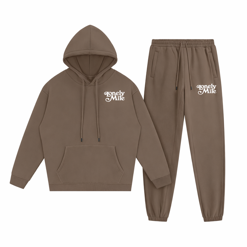 Dark Brown Athletic Set