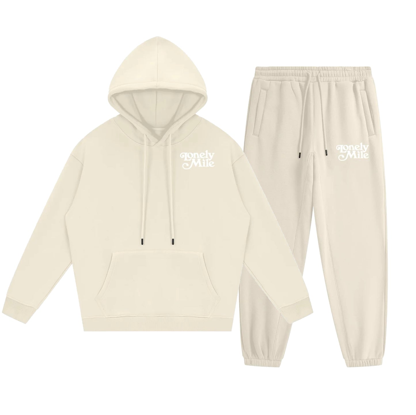 Cream Apricot Athletic Set