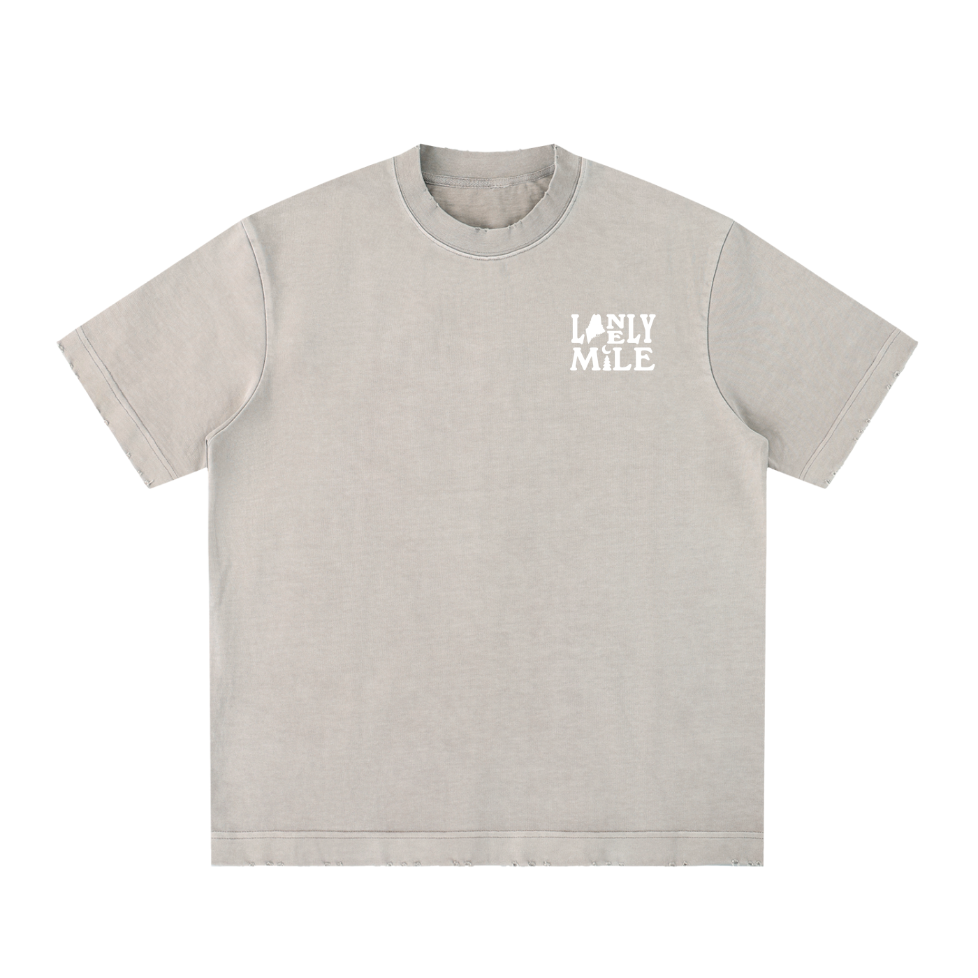 Maine Moose Heavyweight Frayed T-Shirt