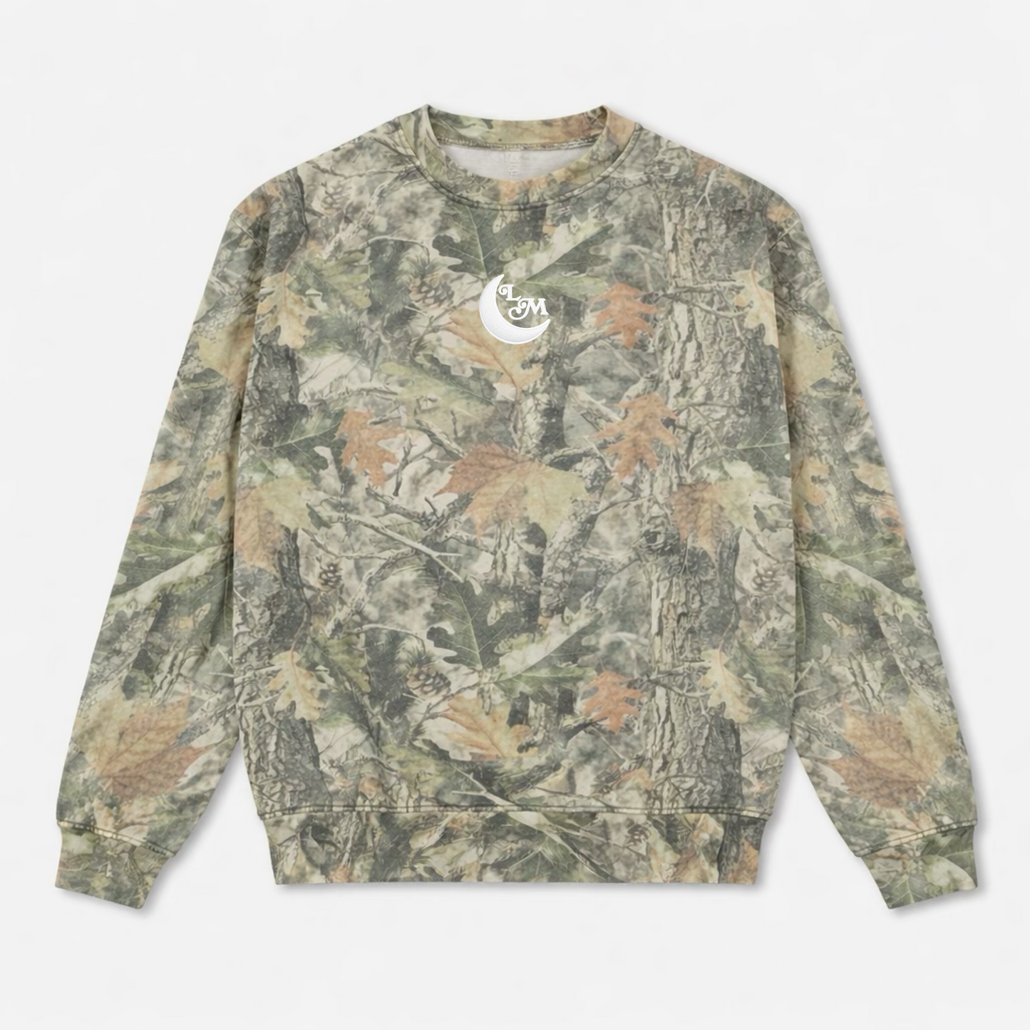 Faded Camo Crewneck