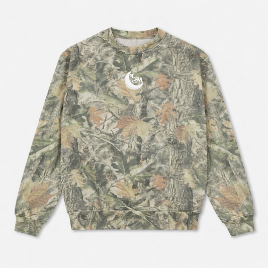 Faded Camo Crewneck