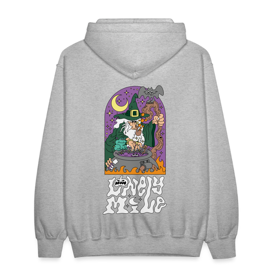 Lonely Mile Wicked Wizard Hoodie - heather gray