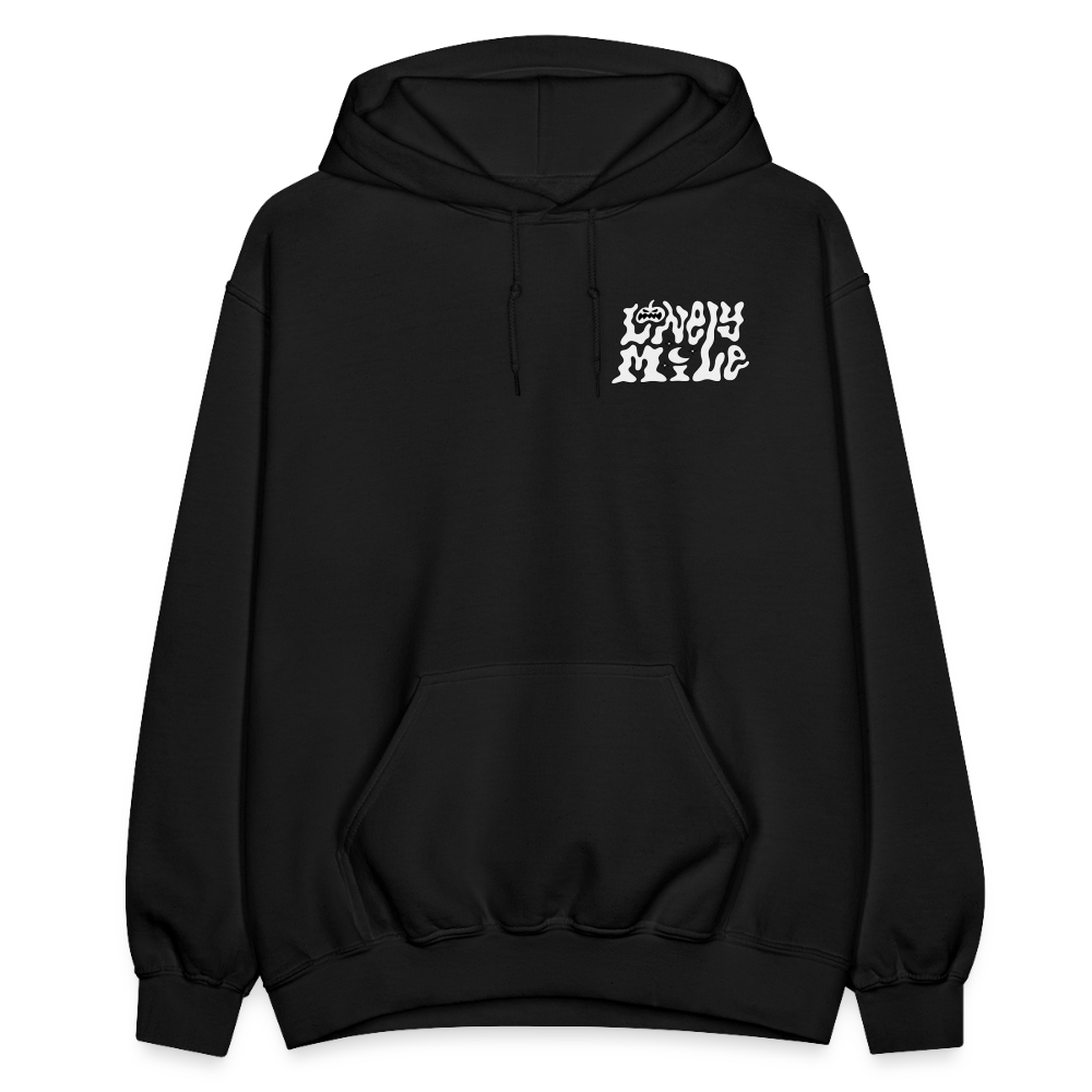 Lonely Mile Wicked Wizard Unisex Hoodie - black